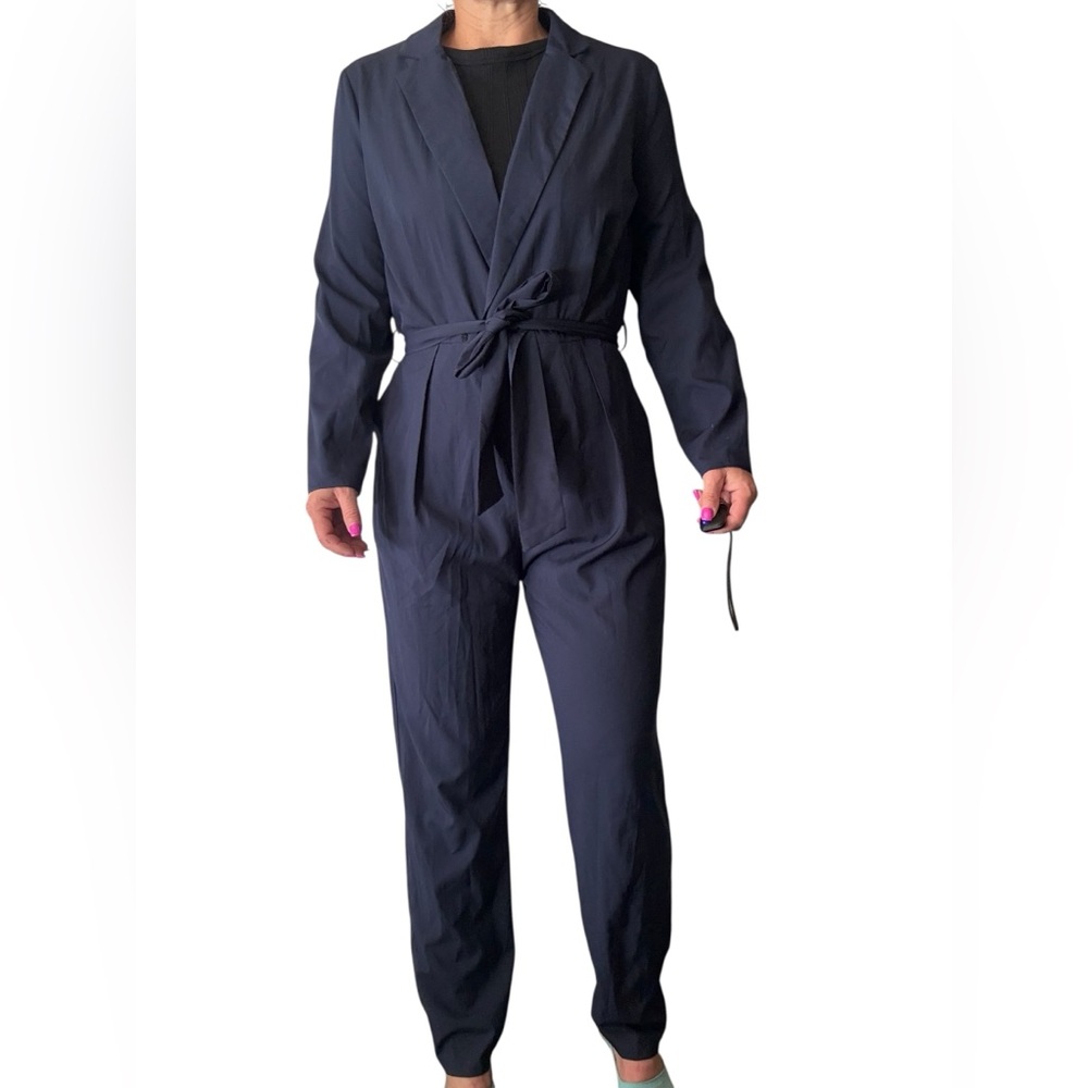 SHEIN NWT Elegant Navy Women's Jumpsuit Large